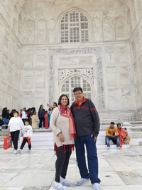 Agra-Taj Mahal